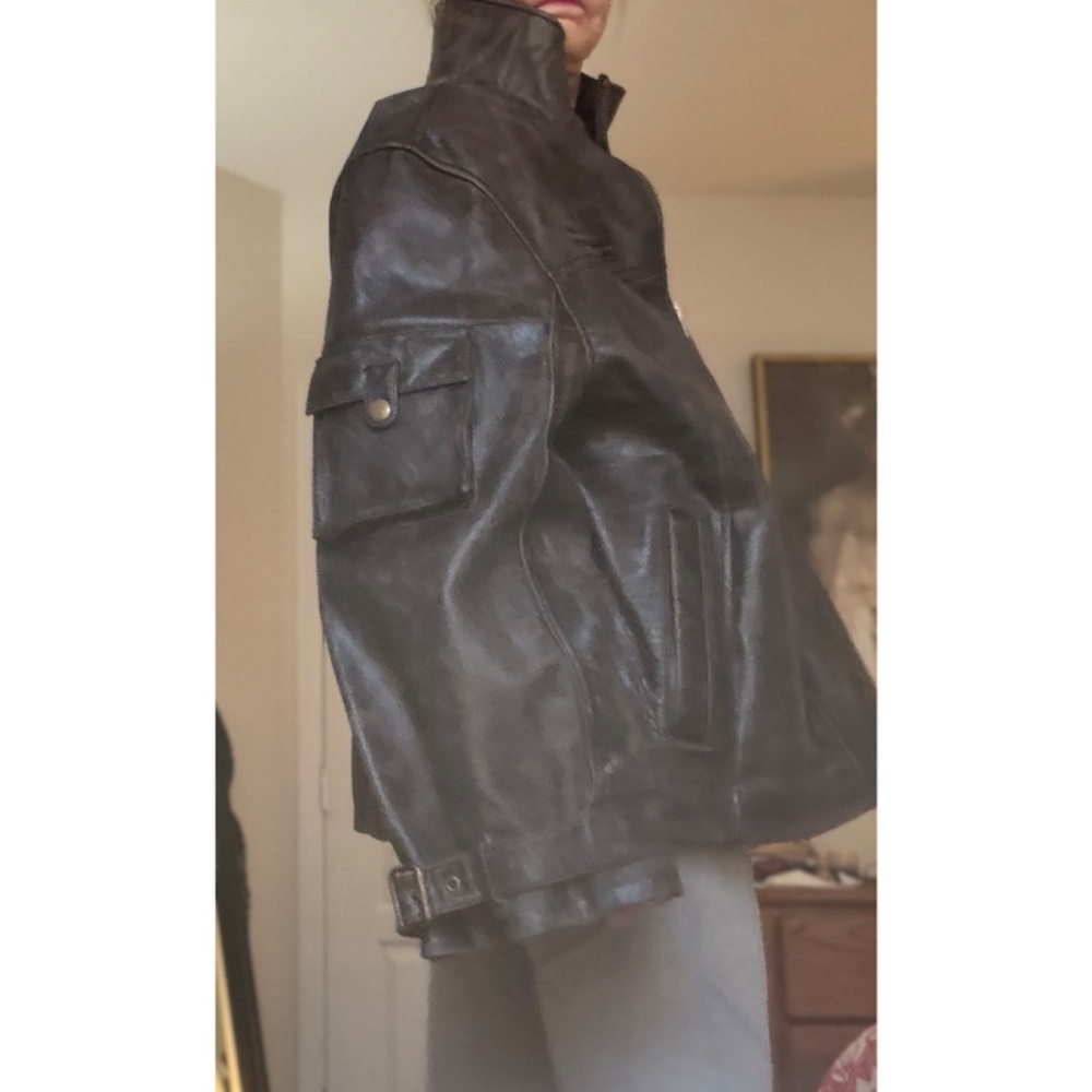 Free People Leather jacket - Picture 10 of 14